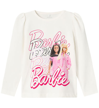 Name It Blouse - NmfDalina Barbie - White Alyssum