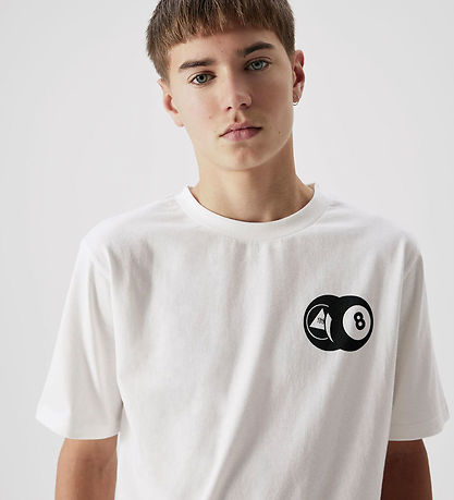 LMTD T-shirt - NlmLucky - White Alyssum