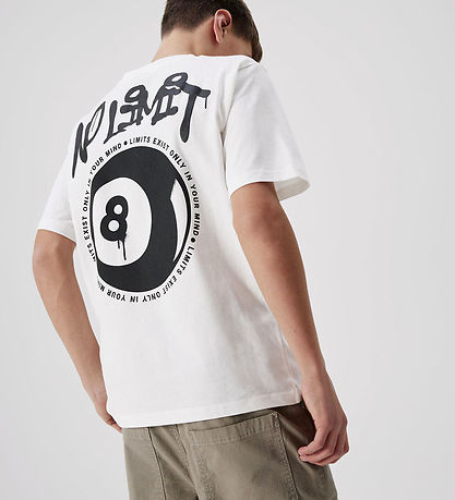LMTD T-shirt - NlmLucky - White Alyssum
