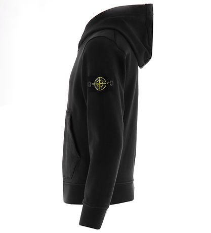 Stone Island Hoodie - Black