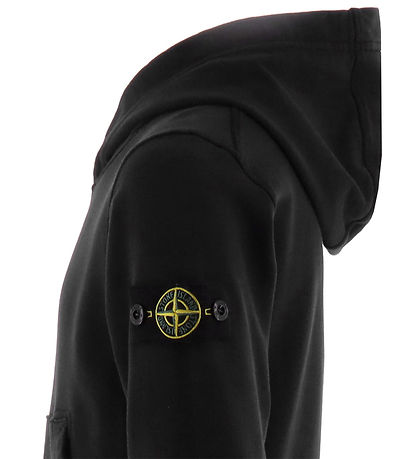 Stone Island Hoodie - Black