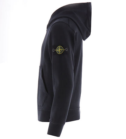 Stone Island Hoodie - Marinblå