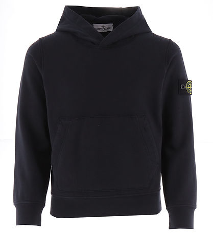 Stone Island Hoodie - Marinblå