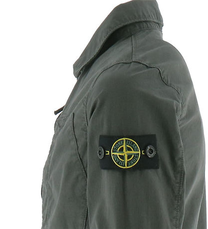 Stone Island Jacket Overshirt - Blue Grey