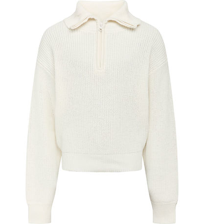 Grunt Bluse - Strick - Rie - Broken White