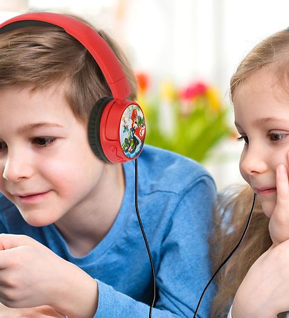 OTL Kuulokkeet - Mario Kartta - On-Ear Junior - Langaton - Punai