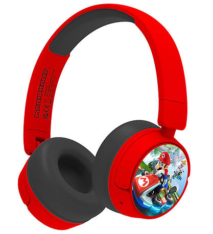 OTL Headphones - Mariokart - On-Ear Junior - Wireless - Red