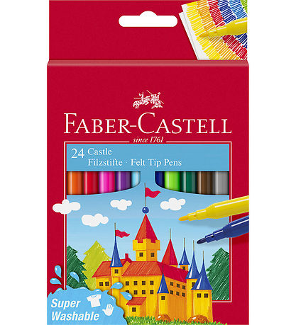 Faber-Castell Tuschpennor - 24 st.