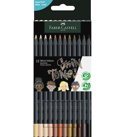 Faber-Castell Colouring Pencils - Triangular - Black Edition - 1