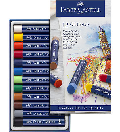 Faber-Castell Wax Crayons - 12 pcs
