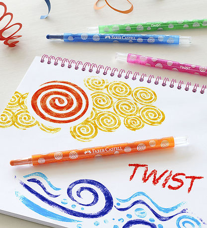 Faber-Castell Crayons - Twistable - 24 pcs