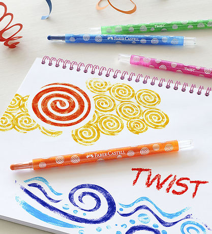 Pastel Faber-Castell - Tournable - 24 pièces