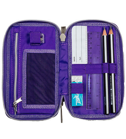 Jeva Federtasche m. Inhalt - Twozip - Unicorn Friends