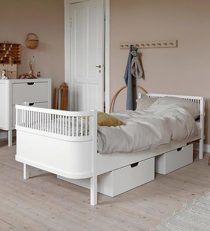 Sebra Bed drawer - 71x55x21 cm - Baby & Junior - Classic+ Grey