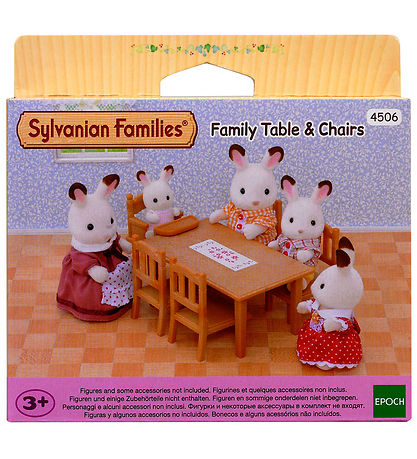 Sylvanian Families - Table et chaises familiales - 4506