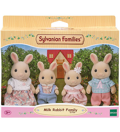 Sylvanian Families - Mjlk Rabbit Familj - 5706