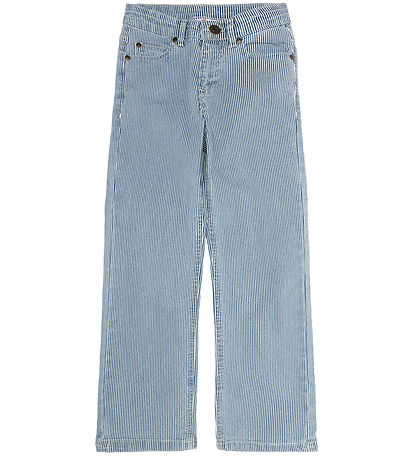 The New Jeans - TnStripe Wide - Navy Blazer/White Striped
