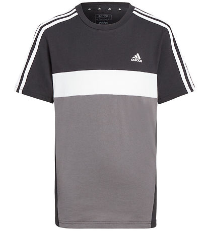 adidas Performance T-Shirt - J 3S TIB T - Schwarz/Grau