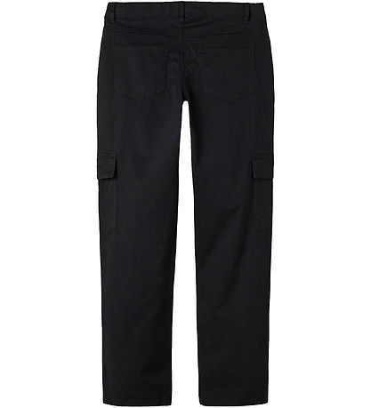 LMTD Trousers - NlnTalse - Cargo - Black