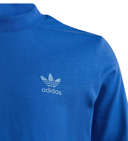 adidas Originals Bluse - Langarm - Blau