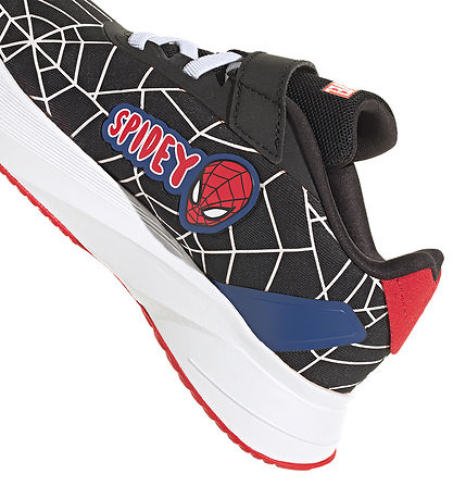 adidas Performance Kengt - Duramo Spider-Man EL K - Musta/Punai