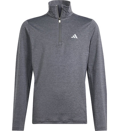 adidas Performance Blouse - J Hea 1/2 Zip - Grey Melange