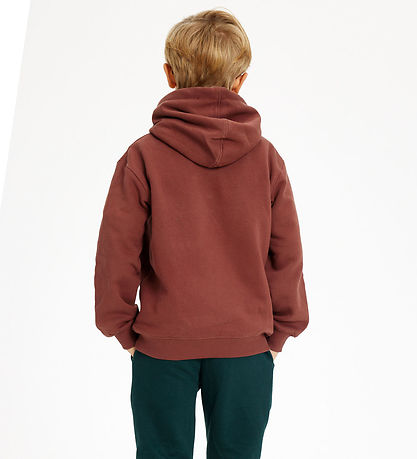 The New Kapuzenpullover - TnHenrik - Braun m. Weiß