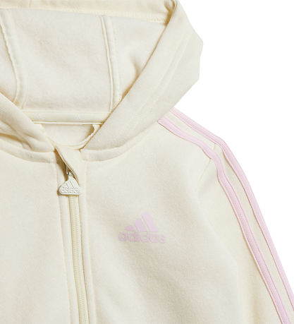 adidas Performance Jogging galli - I 3S FZ FL Jog - Hvítt/Bleikt