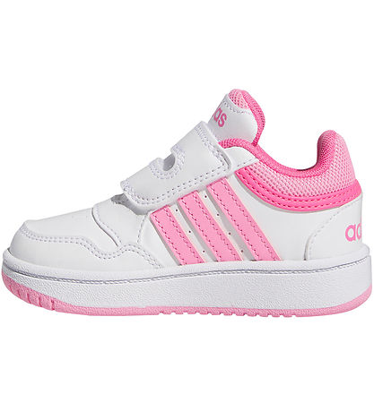 adidas Performance Skór - Hoops 3.0 CF I - Hvítur/Bleikt