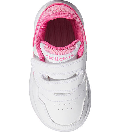 adidas Performance Skór - Hoops 3.0 CF I - Hvítur/Bleikt