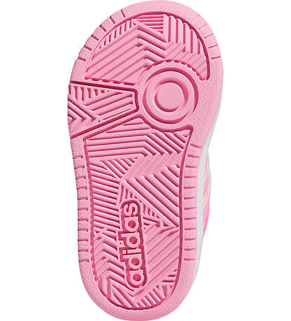adidas Performance Skór - Hoops 3.0 CF I - Hvítur/Bleikt