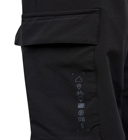 adidas Performance Byxor - J CE Cargo - Svart