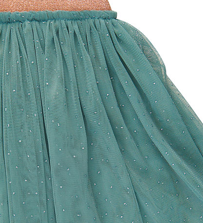 The New Tulle Skirt - TnIduna - Arctic w. Silver Dots
