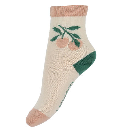 Liewood Chaussettes - Silas - 3 Pack - Peach Sea Shell Mix