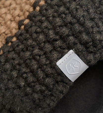 Color Kids Beanie - Colorblock - Fossil