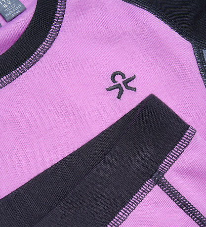 Color Kids Ski Underwear - Colorblock - Violet Tulle