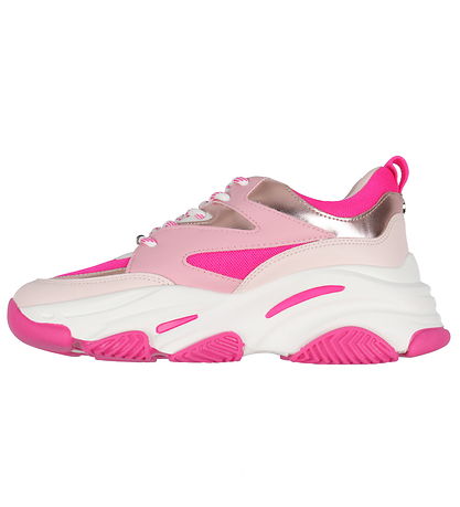 Steve Madden Shoe - Progressive - Pink/White
