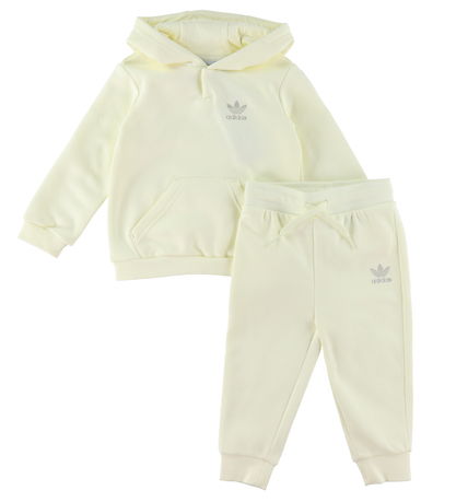 adidas Originals Sweat Set - Hoodie Set - Cream