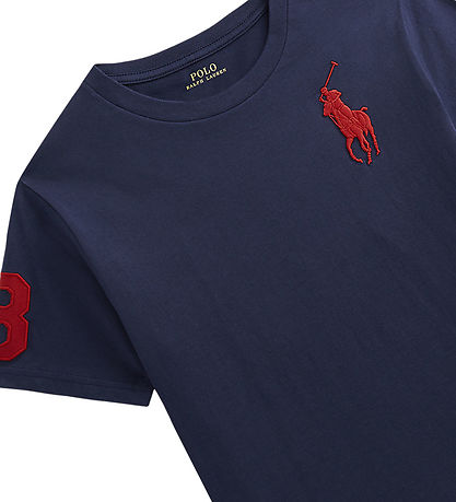 Polo Ralph Lauren T-shirt - Refined Navy w. Red