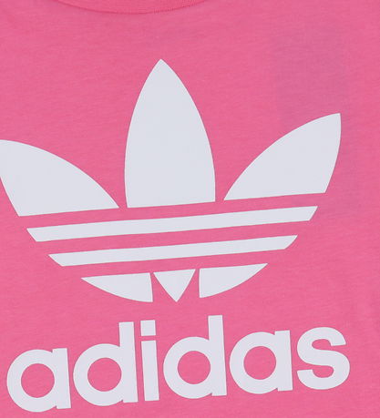 adidas Originals T shirt Trefoil Pink KW IE