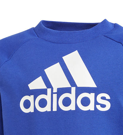 adidas Performance Ensemble de Jogging - LK Bos JOG FT - Bleu/Gr