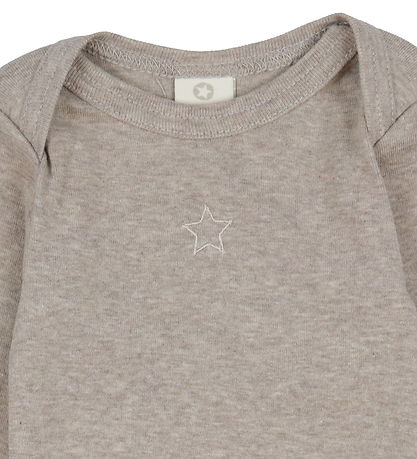 Smallstuff Bodysuit l/s - Nature Melange