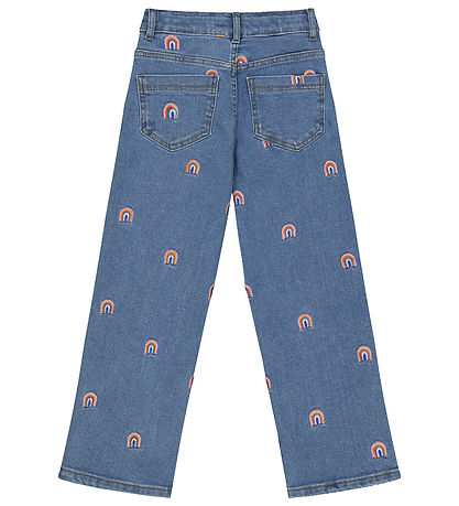 The New Jeans - TnJanet - Large - Bleu av. Arcs-en-ciel