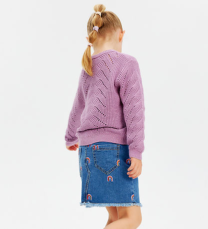 The New Rok - TnJanet - Denim - Blauw m. Regenbogen