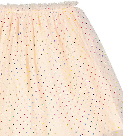The New Tulle Skirt - TnJovana - White Swan w. Hearts