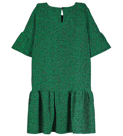 The New Kjóll - TnJidalou - Björt Green Glitter