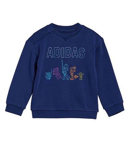 adidas Performance Sweatset - I SW YJ Jog - Blå/Multi