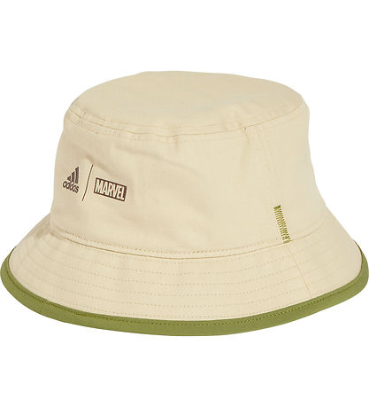adidas Performance Bucket Hat - LK MRVL IAG BKT - Beige/Green