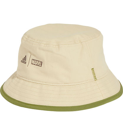 adidas Performance Bucket Hat - LK MRVL IAG BKT - Beige/Grn