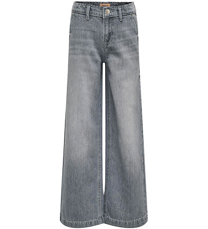 Kids Only Jeans - Noos - KogComet Wide Leg - Medium+ Grey Denim